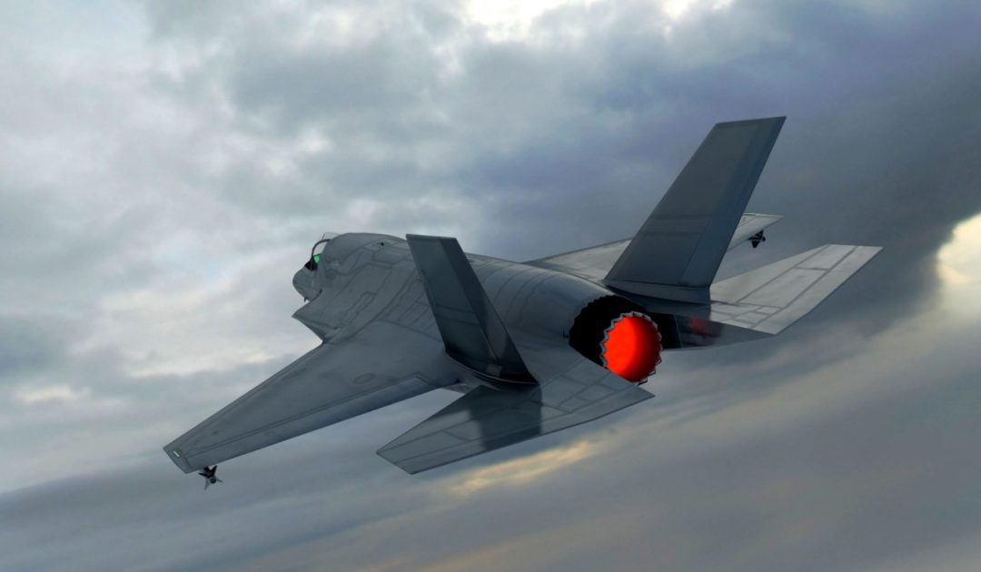 F35 in the clouds F35 in the clouds